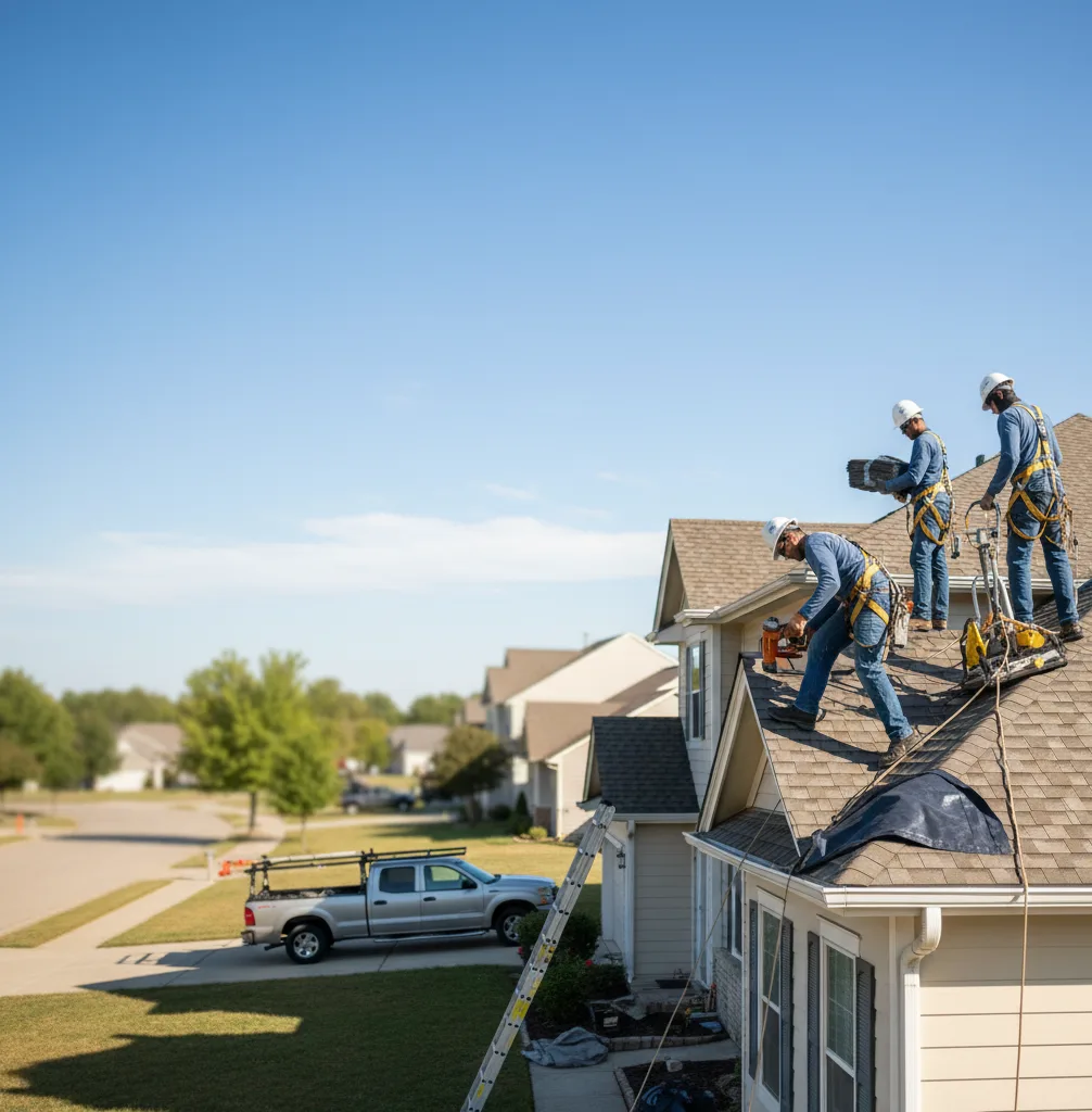 Roof Repair in Steens